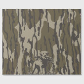 Duck Hunter Dog Forest Waterfowl Bottomland Camo Cadeaupapier (Vlak)
