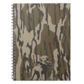 Duck Hunter Dog Forest Waterfowl Bottomland Camo Notitieboek (Voorkant)