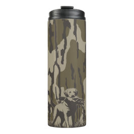 Duck Hunter Dog Forest Waterfowl Bottomland Camo Thermosbeker
