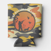 Duck Hunter en Camo Blikjeskoeler (Voorkant)