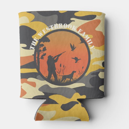 Duck Hunter en Camo Blikjeskoeler (Achterkant)