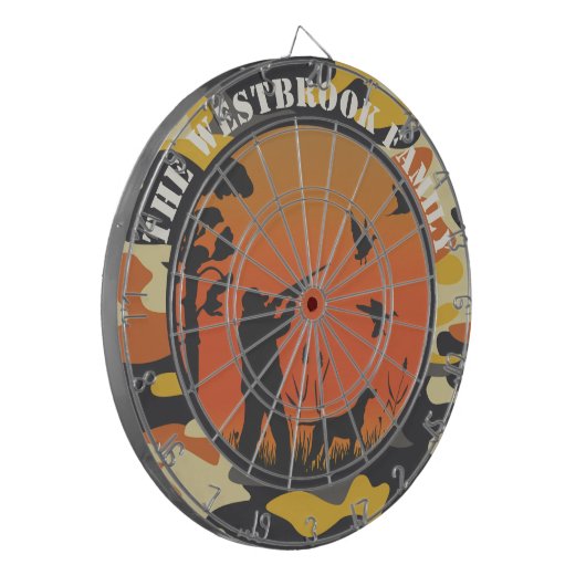 Duck Hunter en Camo Dartbord (Voorkant Links)