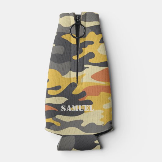 Duck Hunter en Camo Flesjeskoeler (Achterkant)