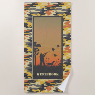 Duck Hunter en Camo Strandlaken