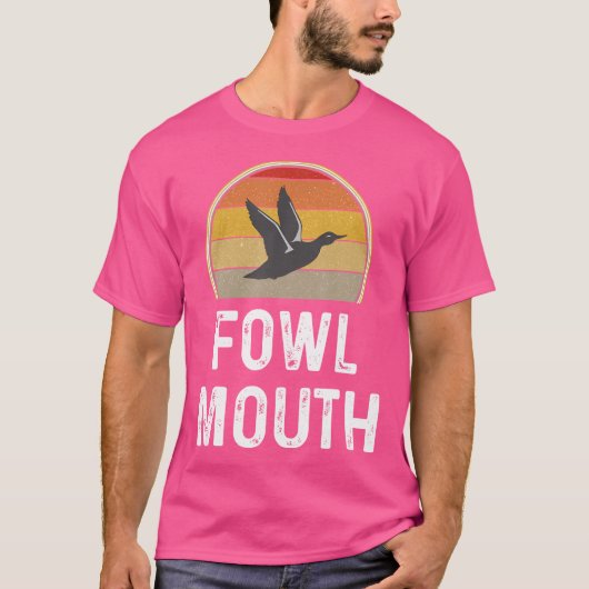 Duck Hunter Funny Duck Hunting Vogelmond T-shirt (Voorkant)