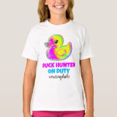Duck Hunter op Duty Cruise T-shirt (Voorkant)