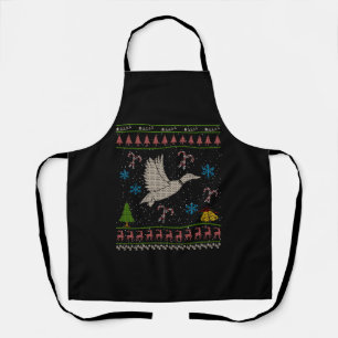 Duck Hunter op Kerstmis Ugly Sweater Duck Hunter Schort