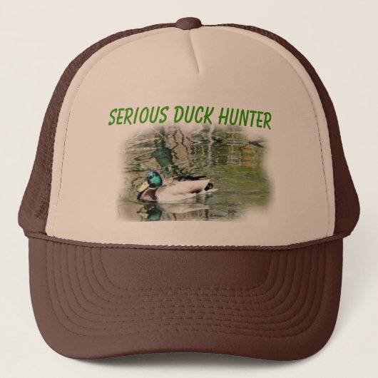 Duck Hunter-Pet-aanpassen-kleur keuzen Trucker Pet (Voorkant)