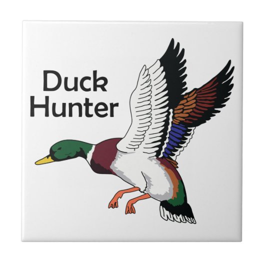 Duck Hunter Tegeltje (Voorkant)