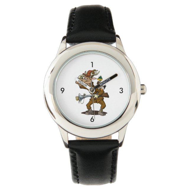 Duck Hunter Watch | Junctie van het Kornjestrivier Horloge (Voorkant)