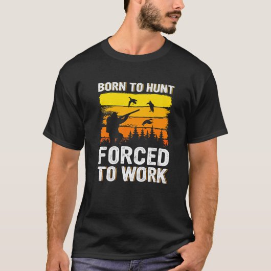 Duck Hunter Waterfowl Hunter Enthusi T-shirt (Voorkant)