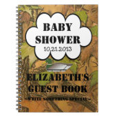 Duck Hunters Baby shower Guestbook Notitieboek (Voorkant)