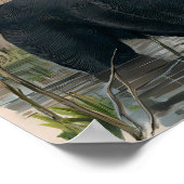 Duck Hunters Beste Vriend, Zwart Lab Print (Hoek)