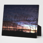 Duck Hunters getuige the Sunrise Canvas Print Fotoplaat (Zijkant)