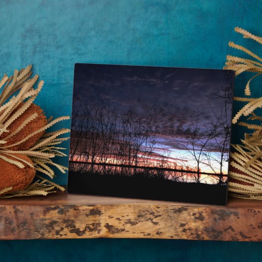 Duck Hunters getuige the Sunrise Canvas Print Fotoplaat (Zijkant)