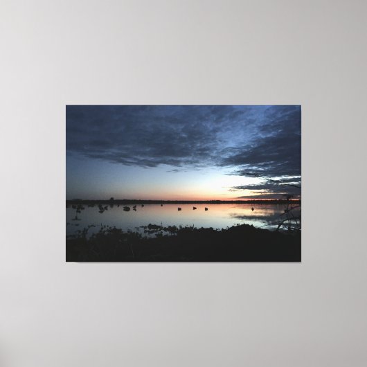 Duck Hunter's Paradise Canvas Afdruk (Voorkant)