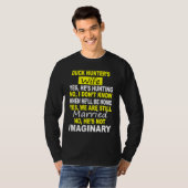 DUCK HUNTER'S WIFE  HUNTING T-SHIRT (Voorkant volledig)