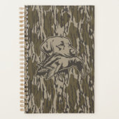 Duck Hunters with Dog Forest Bottom Lands Camo Planner (Voorkant)