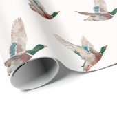 Duck Hunting Baby Shower Cadeaupapier (Rol Hoek)