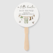 Duck Hunting Baby Shower Handwaaier (Achterkant)