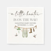 Duck Hunting Baby Shower Servet (Voorkant)