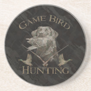 Duck Hunting Beverage Coaster Zandsteen Onderzetter