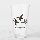 Duck Hunting Bierglas Glas (Voorkant)