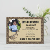 Duck Hunting Birthday Kaart (Staand voorkant)