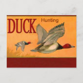 Duck Hunting Briefkaart (Voorkant)