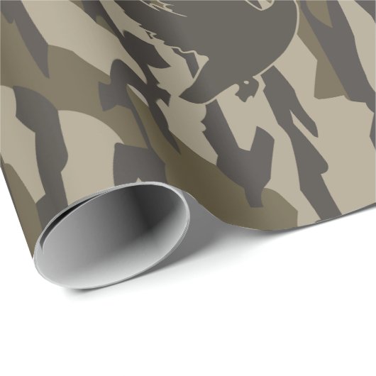 Duck Hunting Camo Ducks Bottomland Camo Cadeaupapier (Rol Hoek)