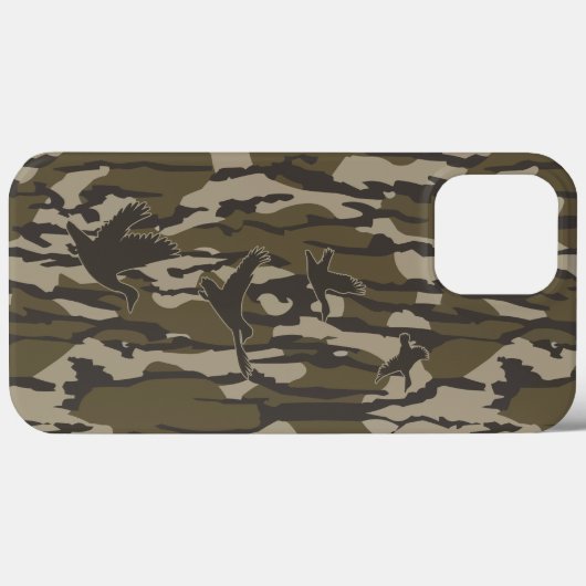 Duck Hunting Camo Ducks Bottomland Camo Case-Mate iPhone Case (Achterkant (horizontaal))