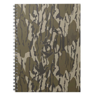 Duck Hunting Camo Ducks Bottomland Camo Notitieboek