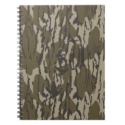 Duck Hunting Camo Ducks Bottomland Camo Notitieboek (Voorkant)