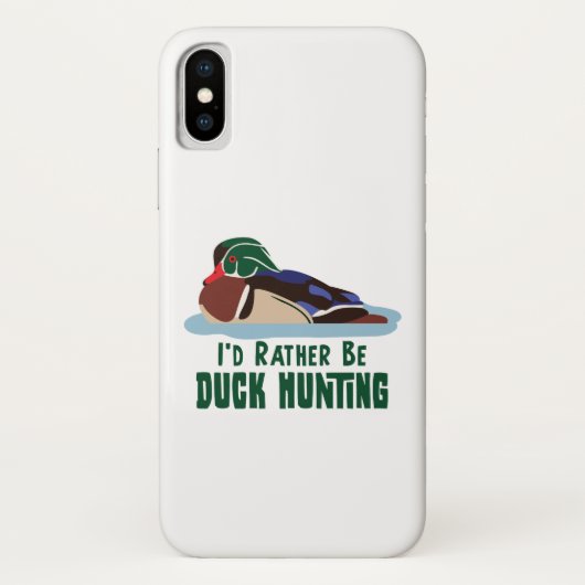 Duck Hunting Case-Mate iPhone Case (Achterkant)