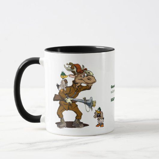 Duck Hunting Coffee Mok | Mlosse Mok | Qwiznibet (Links)