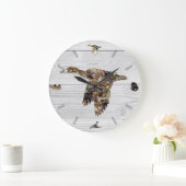 Duck Hunting Collage, Duck Hunter Grote Klok (Huis)