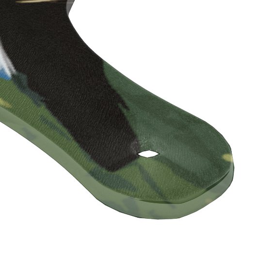 Duck Hunting Decor, Wood Duck Glass Snijplank (Hoek)