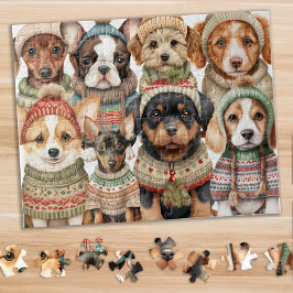Duck Hunting Duck Dogs Black Labrador Retriever Legpuzzel