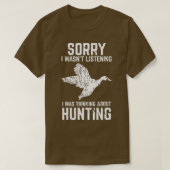 Duck Hunting Funny Gift for Duck Goose Hunters T-shirt (Design voorkant)