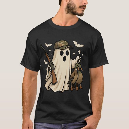 Duck Hunting Ghost Camouflage T-shirt (Voorkant)