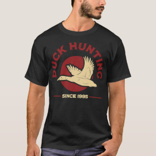 Duck Hunting Gift dierenvriend zwarte labrador T-shirt