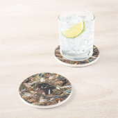 Duck Hunting Gifts, Duck Décor Stone Zandsteen Onderzetter (Zijkant)