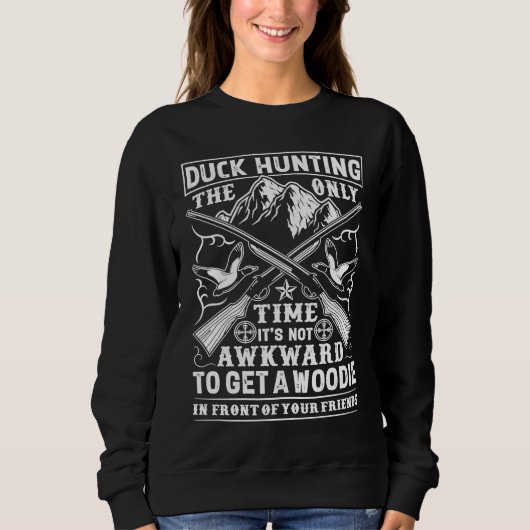 Duck Hunting Goose Hunter Waterfowl Hunter Enthusi Trui (Voorkant)