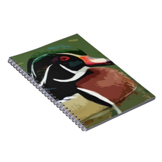 Duck Hunting Journal Book, Wood Duck Notitieboek (Rechterzijde)