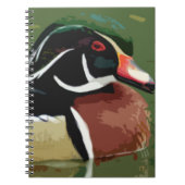 Duck Hunting Journal Book, Wood Duck Notitieboek (Voorkant)