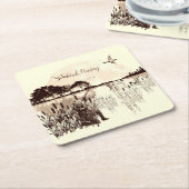 Duck Hunting Kartonnen Onderzetters (Schuin)