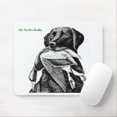 Duck Hunting Labrador Muismat (Met muis)