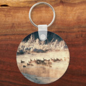 Duck Hunting Logo Sleutelhanger (Voorkant)