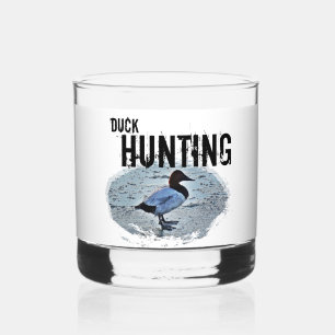Duck Hunting Mallard Outdoors Sport Hobby Whisky Glas