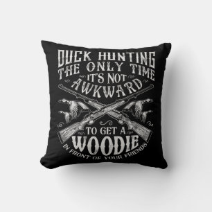 Duck Hunting Mannen Women Fun Hunter Friends Gifts Kussen